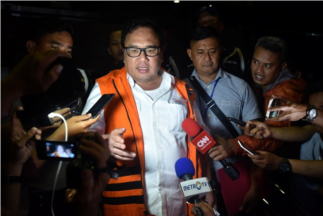 Basuki Hariman, penyuap hakim Mahkamah Konstitusi Patrialis Akbar. Foto: Antara/Wahyu Putro