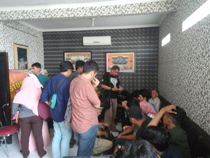 16 Panitia Diksar Mapala UII Tiba di Mapolres Karanganyar