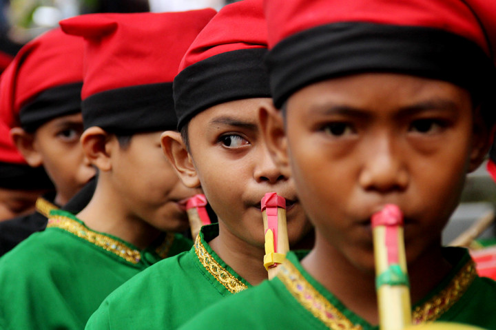 Siswa SD se-Sulsel Ikuti Karnaval Seni dan Budaya