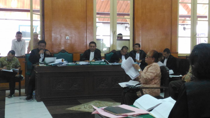 Saksi Sebut Nama SBY dalam Sidang Ramadhan Pohan