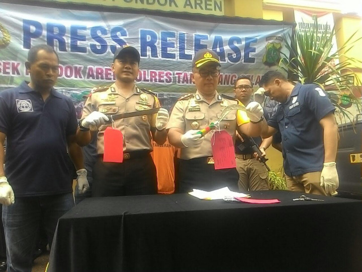 Dua Begal Motor di Ciledug Ditangkap