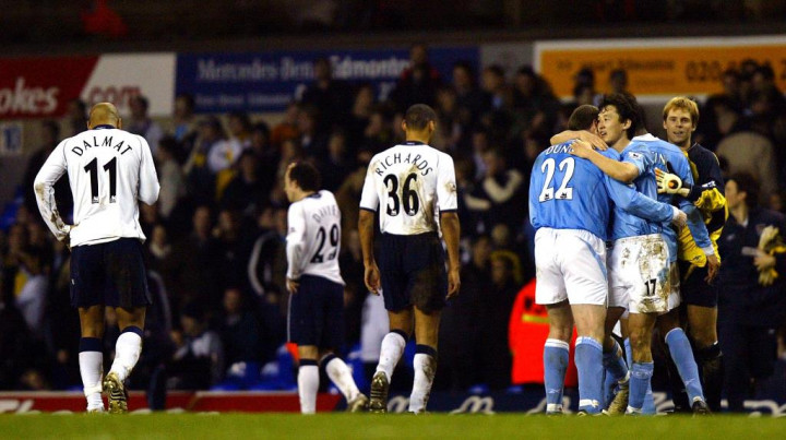 2004: Aksi <i>Comeback</i> Hebat Manchester City di Markas Hotspur
