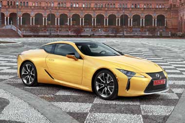 Lexus Ajukan Merek Dagang Model LC F