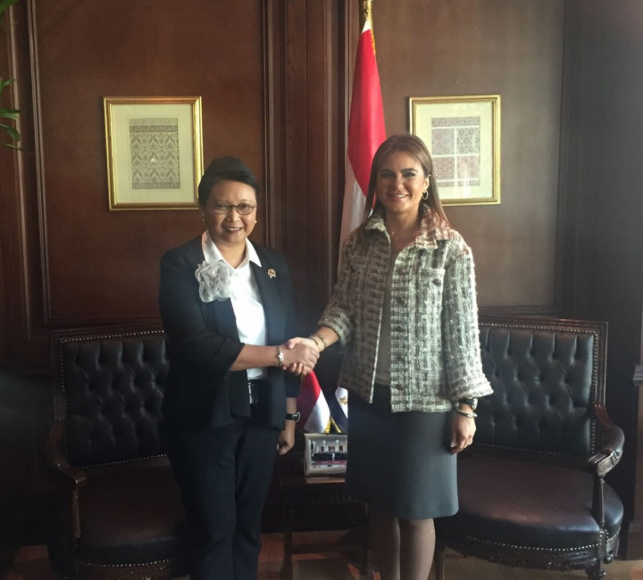 Retno Visits Egypt, Discusses Trade Cooperation