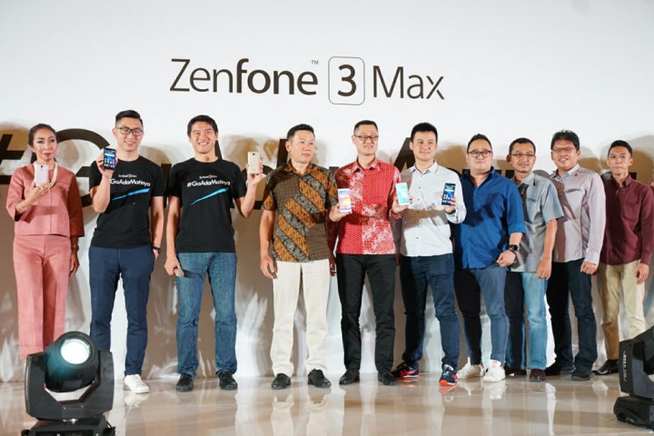 ASUS Boyong ZenFone 3 Max ke Indonesia