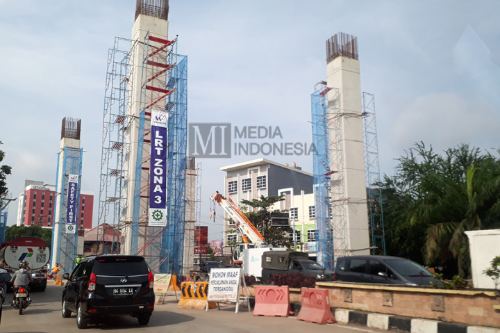 Pembangunan LRT Palembang Terus Dikebut