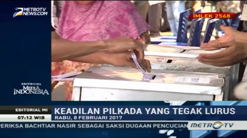 Keadilan Pilkada yang Tegak Lurus