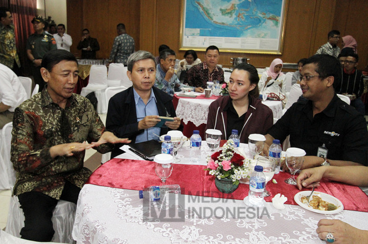Wiranto Gelar <i>Coffee Morning</i> dengan Awak Media