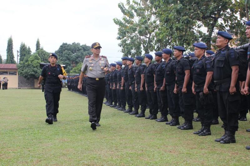 Polda Sumut Kirim 300 Personel Brimob Amankan Pilkada Jakarta