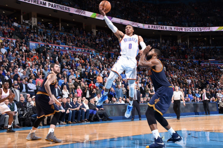 Westbrook Bawa Thunder Hentikan Laju Kemenangan Cavaliers