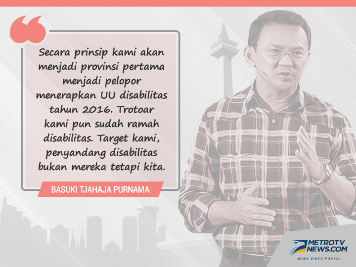 Trotoar Kami pun Sudah Ramah Disabilitas