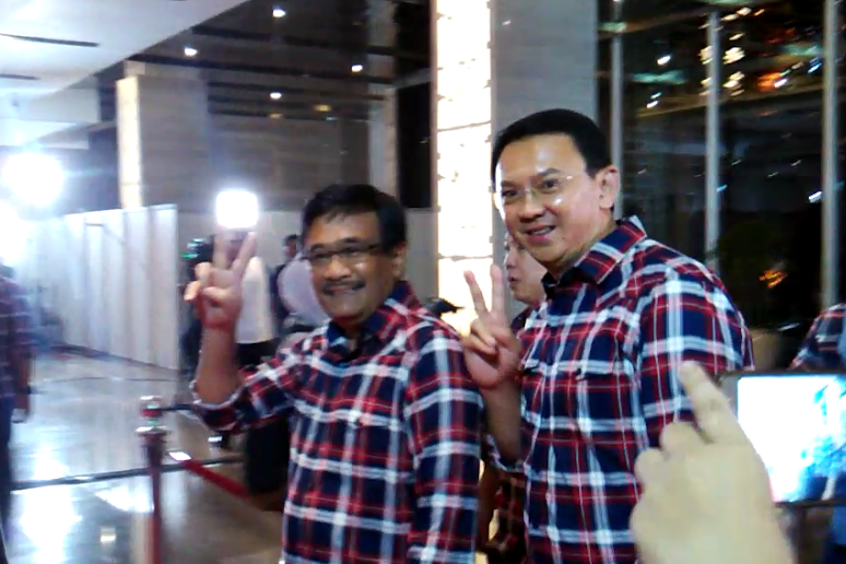 Ahok-Djarot Umbar Kemesraan Jelang Debat