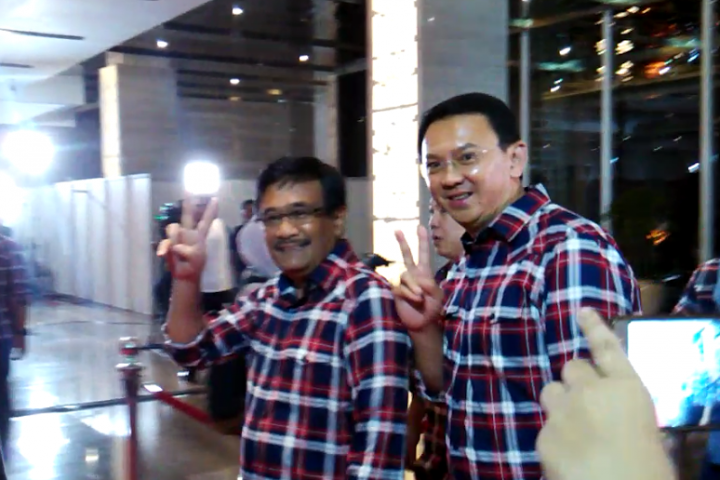 Ahok-Djarot Umbar Kemesraan Jelang Debat