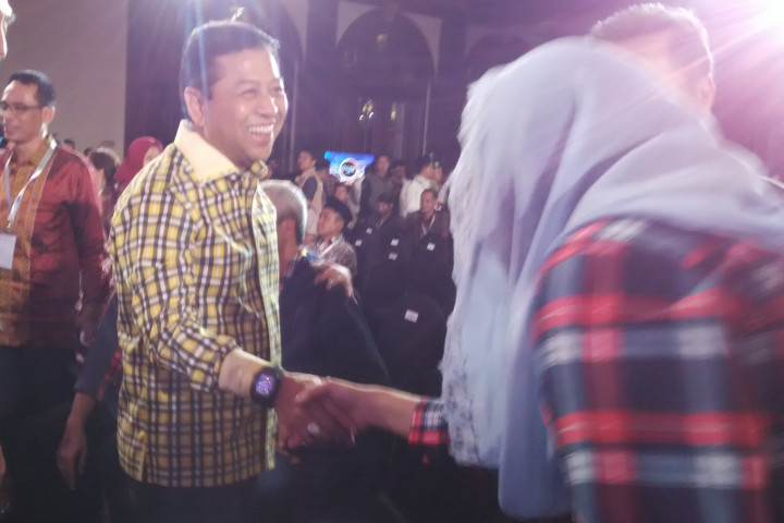 Tokoh Partai Semangati Ahok-DJarot di Sela Debat