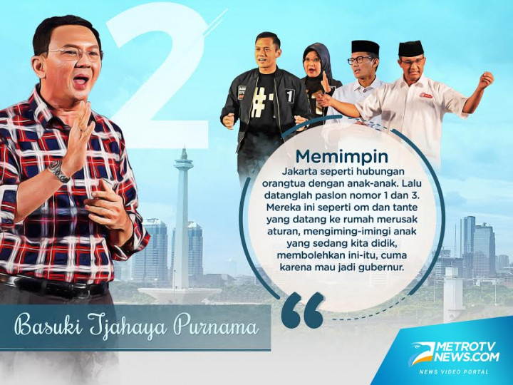 Ahok: Jangan Imingi Warga Demi Jadi Gubernur