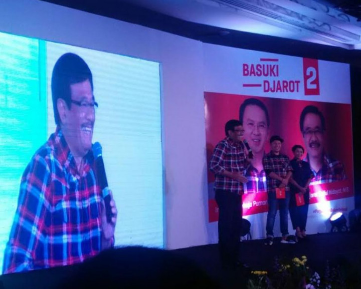 Cerita Djarot yang Ditenangkan Ahok saat Debat Pamungkas