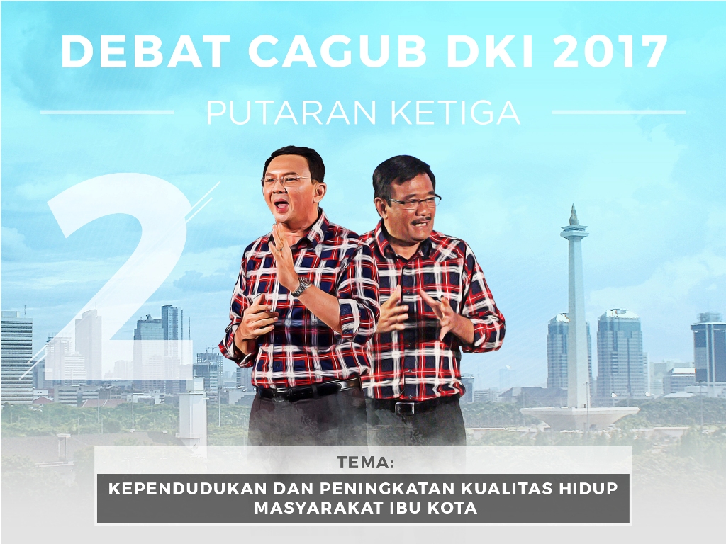 Kata-kata yang Ditahan Ahok saat Debat