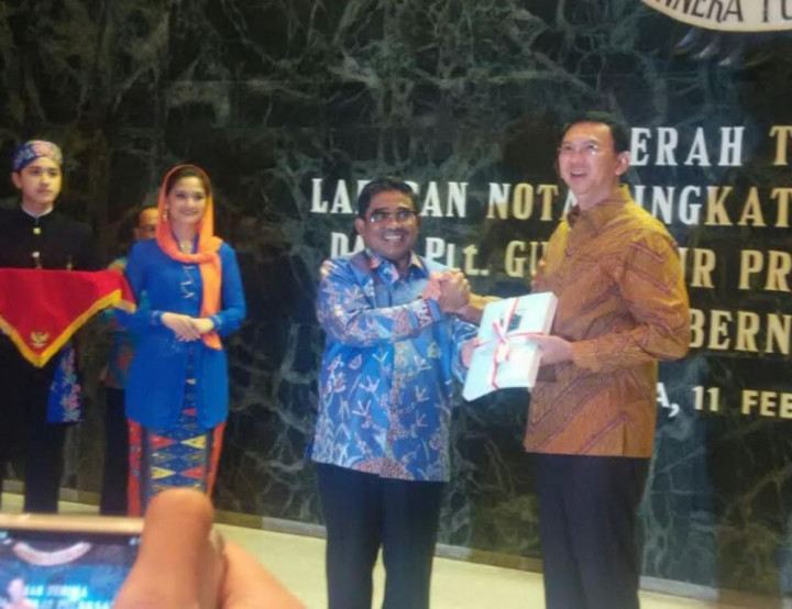 Ahok Kembali Pimpin Jakarta, Sumarsono Sampaikan Laporan Kerja