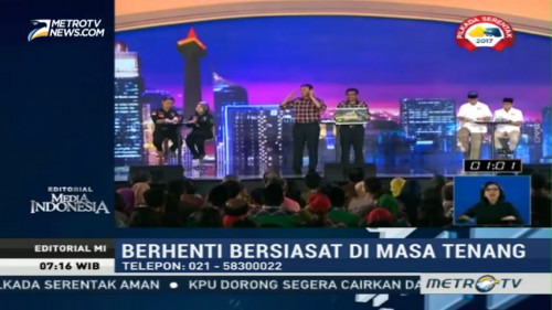 Berhenti Bersiasat di Masa Tenang