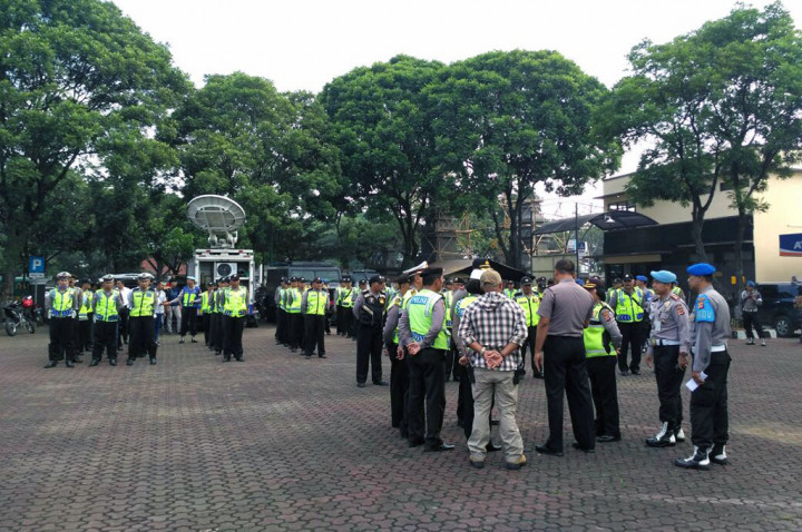 Kedatangan Rizieq Shihab ke Polda Jabar tak Dikawal Massa