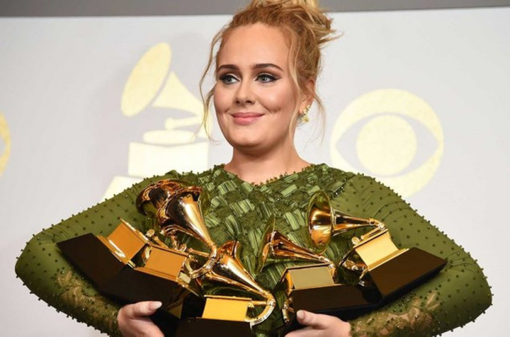 Penjualan Musik Adele Meningkat Pasca Grammy Awards