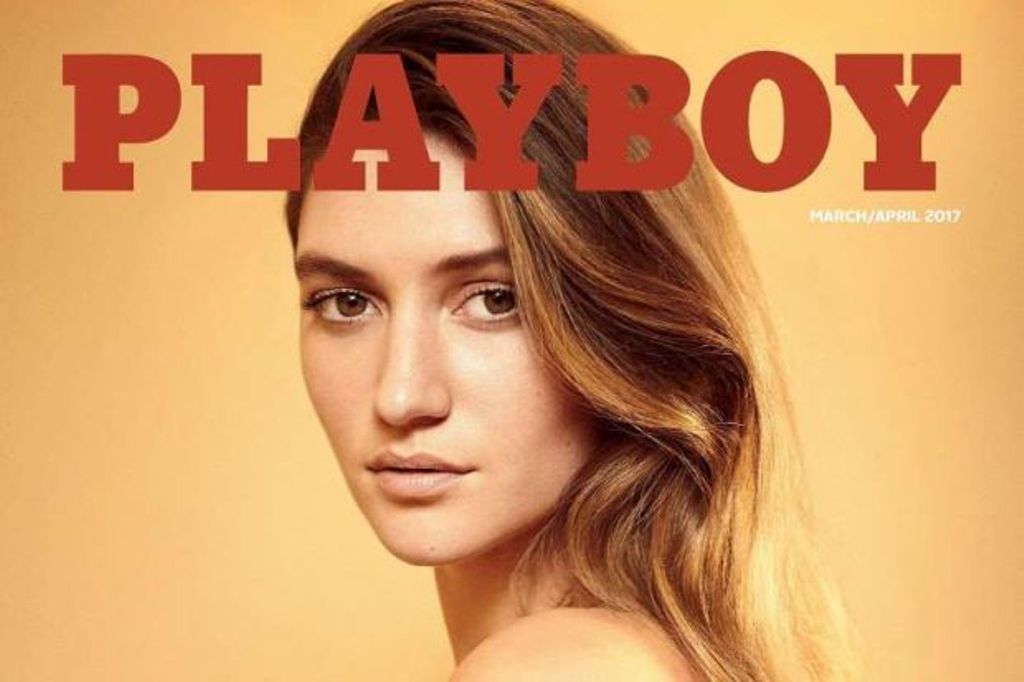 Elizabeth Elam, model Playboy untuk edisi Maret/April 2017 (Foto: Reuters).