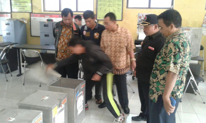 11 Kotak Suara di Brebes Terendam Banjir