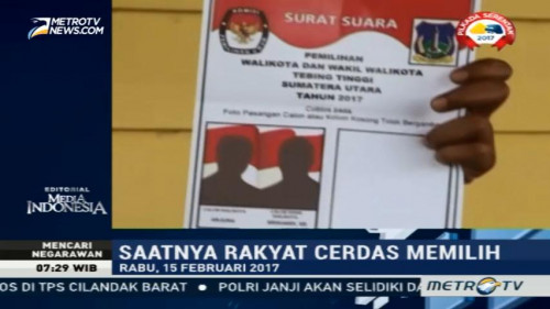 Saatnya Rakyat Cerdas Memilih