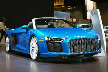 R8 V10 Spyder Senjata Audi di Chicago Auto Show 2017