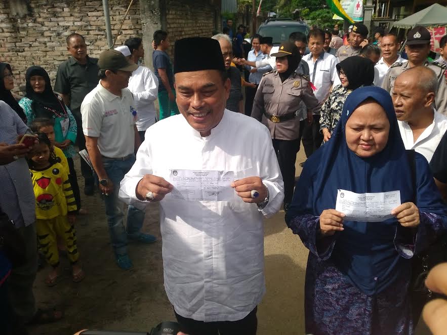 Umar-Oki Menang di Sejumlah TPS di Tebing Tinggi