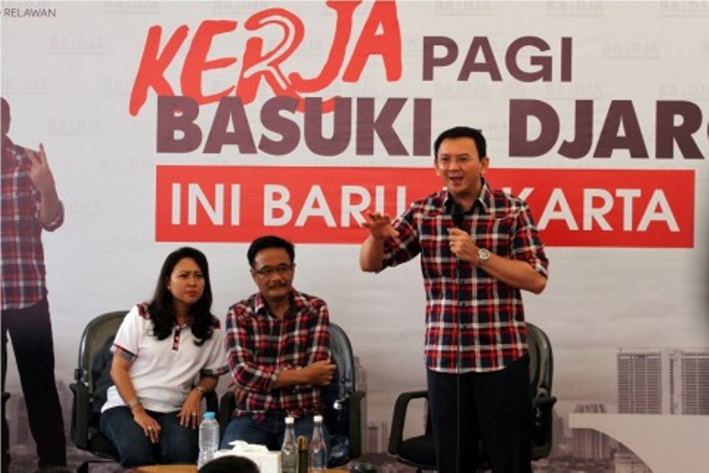 Real Count Cyrus Network-Golkar DKI: Basuki - Djarot Unggul