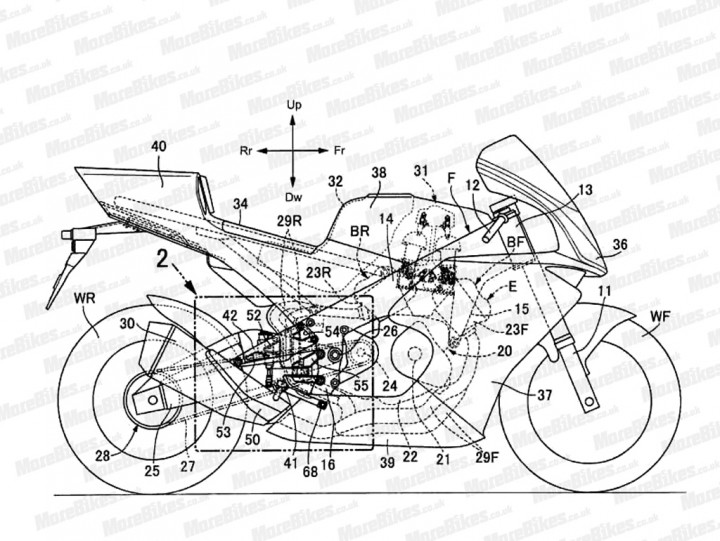 Desain Superbike Bermesin V4 Honda Terkuak