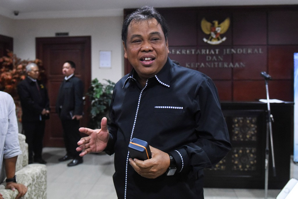 Ketua Mahkaman Konstitusi (MK) Arief Hidayat. (Foto: Antara/Hafidz Mubarak).