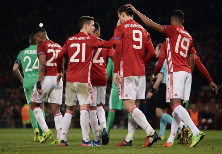 Tiga Gol Ibrahimovic Antar MU Benamkan Saint Etienne