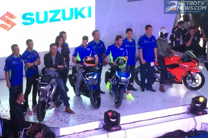 Pembalap MotoGP Suzuki, Resmikan GSX-R150 & GSX-S150