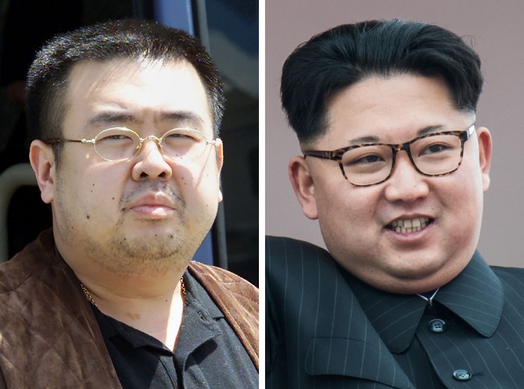 The late Kim Jong-Nam (left), brother of North Korean leader Kim Jong-Un (right) (Photo: AFP/Toshifumi Kitamura, Ed Jones)