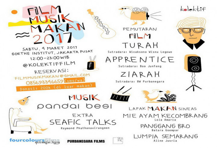 'Sajian' di Festival Film Musik Makan 2017