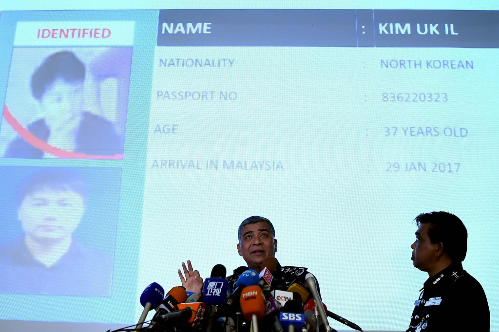 Malaysian investigators want to question a North Korean diplomat over the assassination of Kim Jong-Nam, national police chief Khalid Abu Bakar said February 22. (Photo:AFP/Manan Vatsyayana)