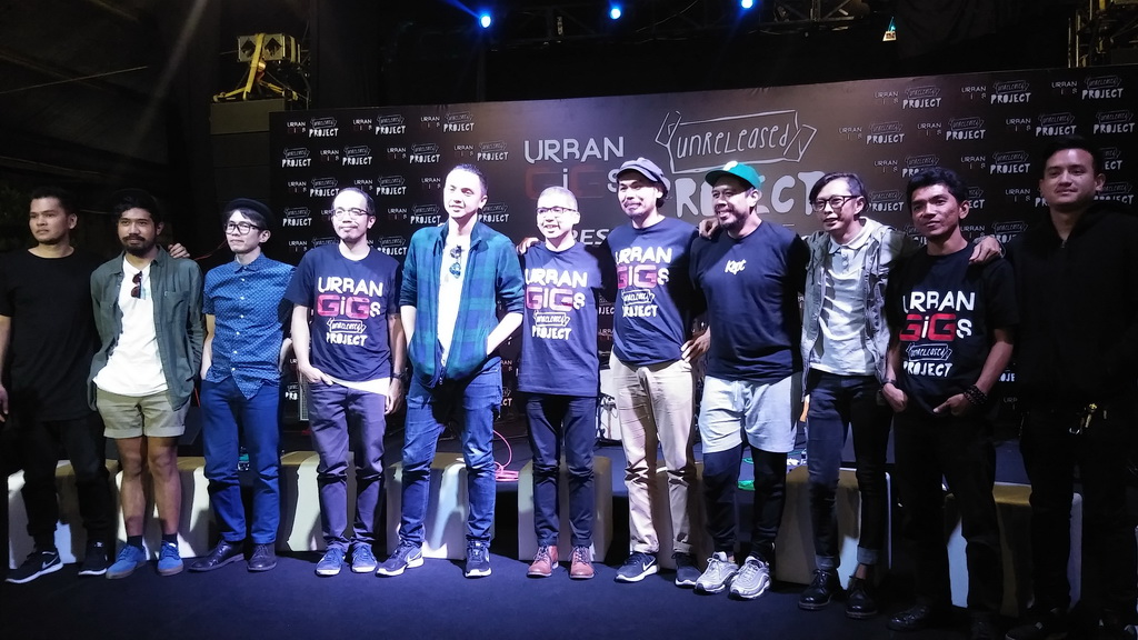 Jumpa pers Urban Gigs Unreleased Project (Foto: Metrotv/Shindu)