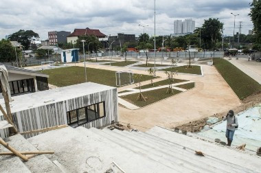 Ahok Meresmikan RPTRA Kalijodo