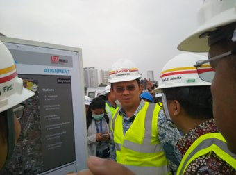 Ahok Tinjau Tiga Proyek Raksasa di Ibu Kota