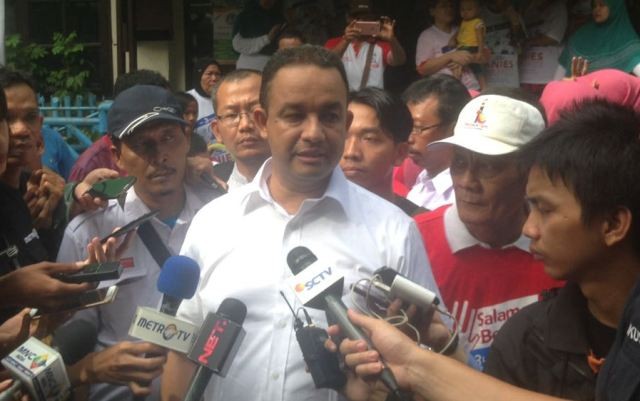 Anies Sebut DP Nol Persen Bukan Program Bangun Rumah