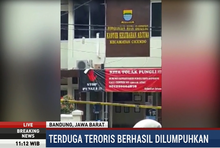 Teroris di Bandung Diduga Jaringan Lama