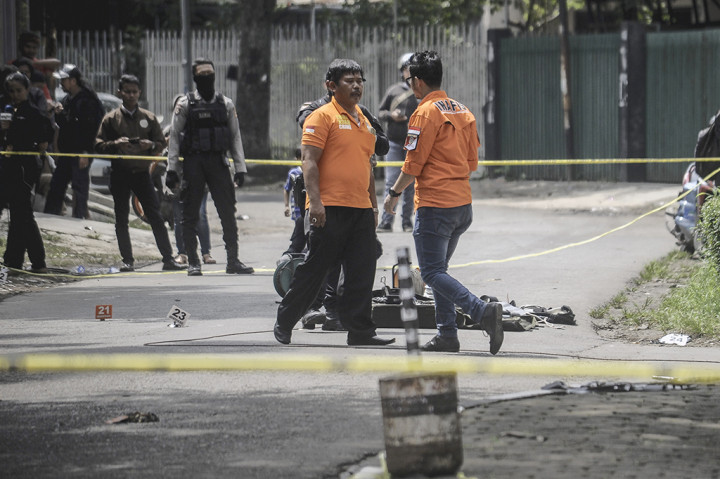Inafis Olah TKP Ledakan Bom Panci di Bandung
