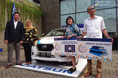 Datsun Sasar Para Pelajar Tingkatkan Minat Baca