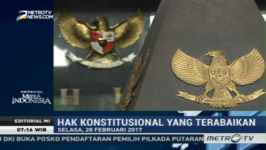 Hak Konstitusional yang Terabaikan