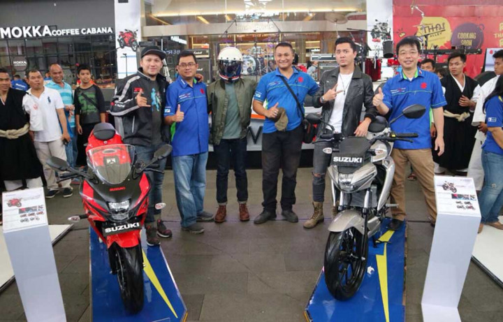 GSX-R150 dan GSX-S150 Menyapa Bekasi dan Surabaya