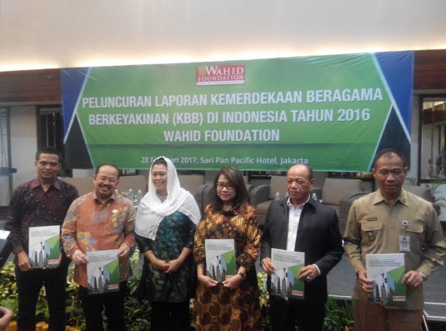 Wahid Foundation Publishes Annual Report on Religious Freedom in Indonesia