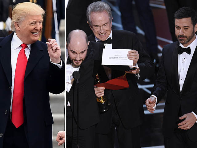 Donald Trump Cibir Insiden Memalukan di Oscar 2017