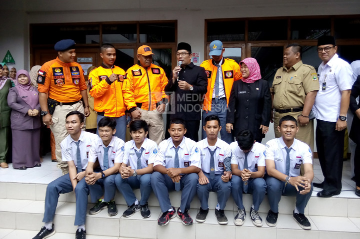 Ridwan Kamil Apresiasi Siswa Pengejar Pelaku Bom Bandung